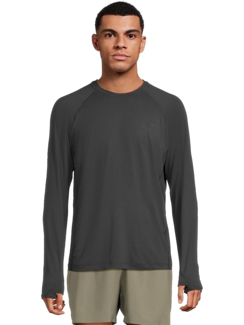 Optimized Title: "Men's Long Sleeve Crew Shirt for Hiking, Camping, Outdoor